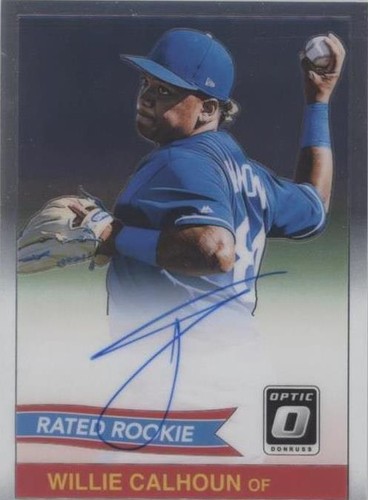 2018 Panini Donruss Optic - Willie Calhoun #84S-WC