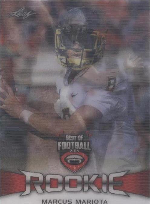 Leaf Best of Football 2015 Marcus Mariota #10