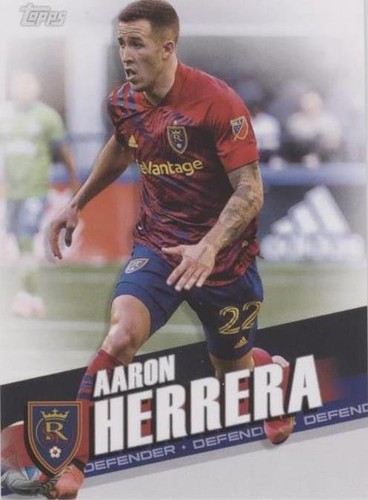 2022 Topps MLS Aaron Herrera #102