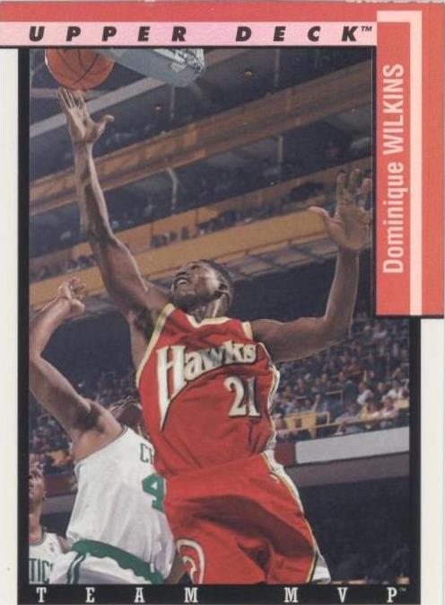 Cubierta superior 1993-94 - Dominique Wilkins #TM1