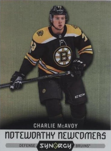 2017-18 Upper Deck Synergy - Charlie McAvoy #NN-20
