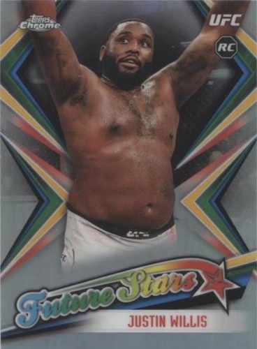 2019 Topps Chrome UFC - Justin Willis #FS-JWI