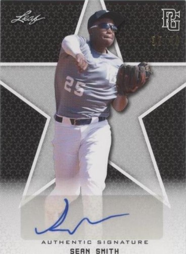 2020 Leaf Perfect Game National Showcase - Sean Smith #BA-SS4