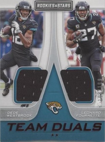 2019 Panini Rookies & Stars Dede Westbrook Leonard Fournette #TD-DL