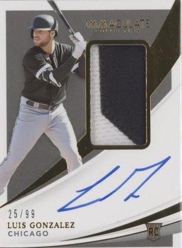 2021 Panini Immaculate Collection - Luis Gonzalez #163