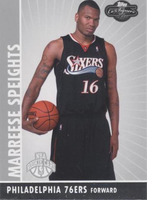 2008-09 Topps Co-Signers - Marreese Speights #115