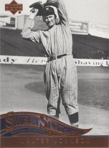 2005 Upper Deck Sweet Spot Classic - Walter Johnson #93