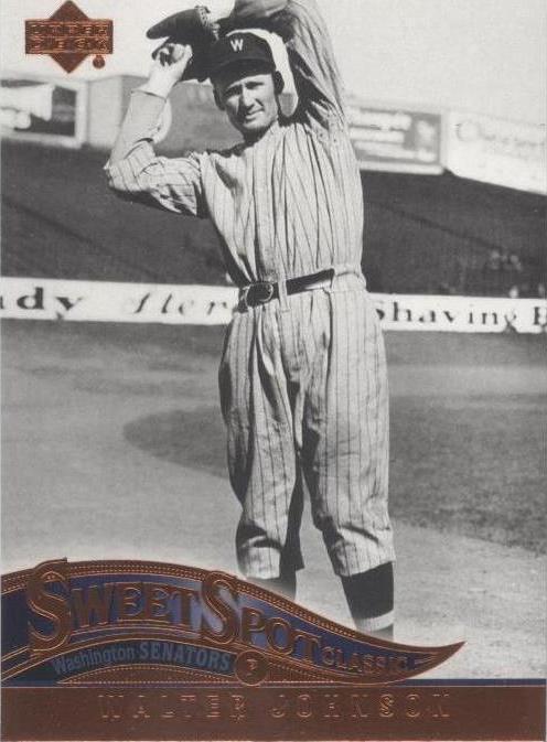 Upper Deck Sweet Spot Classic 2005 - Walter Johnson #93