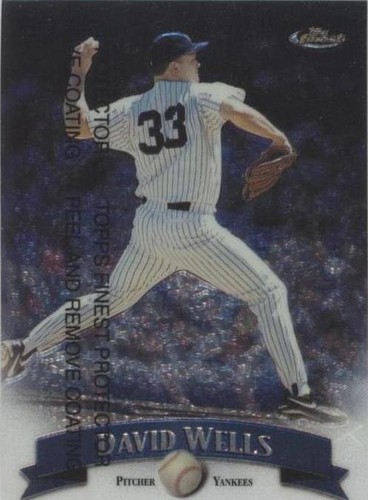 1998 Topps Finest - David Wells #28