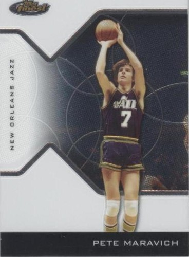 2004-05 Topps Finest - Pete Maravich #137