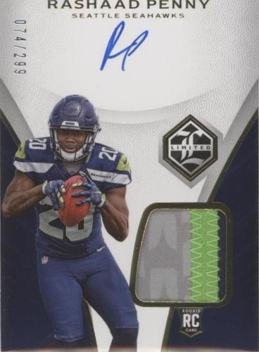 2018 Panini Limited Rashaad Penny #133