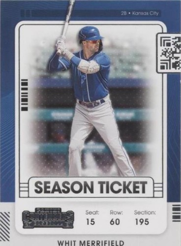 2021 Panini Contenders - Whit Merrifield #30