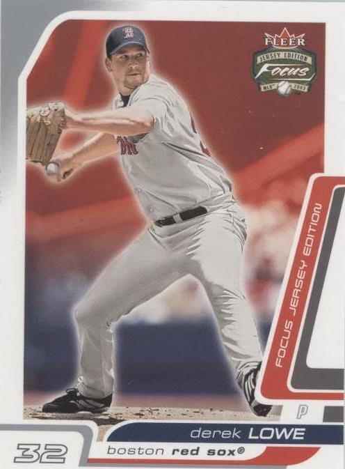 2003 Fleer Focus Jersey Edition - Derek Lowe #103