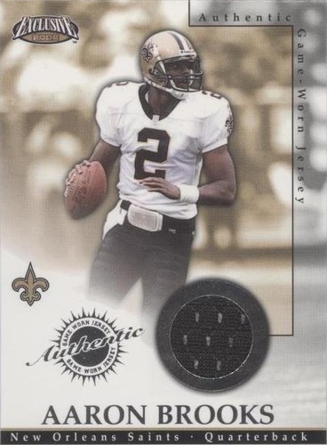 2002 Pacific Exclusive Aaron Brooks #31