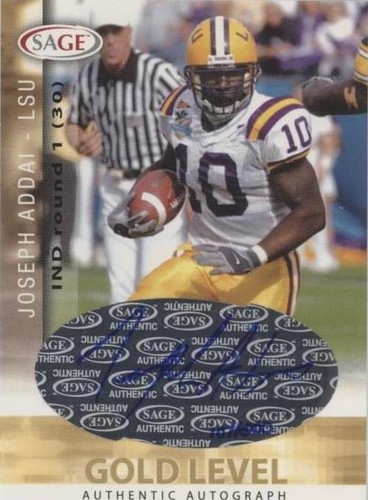 2006 SAGE Joseph Addai #A1