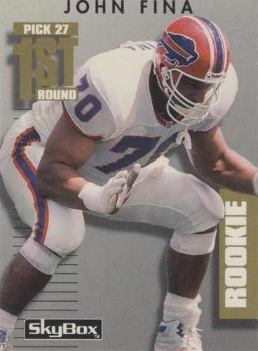 1992 Skybox Primetime John Fina #357
