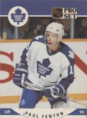 1990-91 Pro Set - Paul Fenton #533
