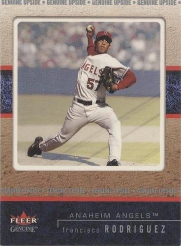 2003 Fleer Genuine - Francisco Rodriguez #103