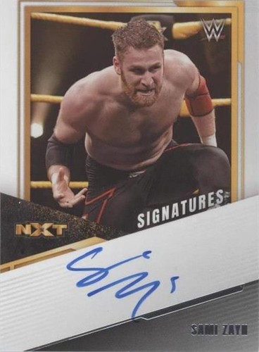 2022 Panini WWE NXT - Sami Zayn #AS-SZY