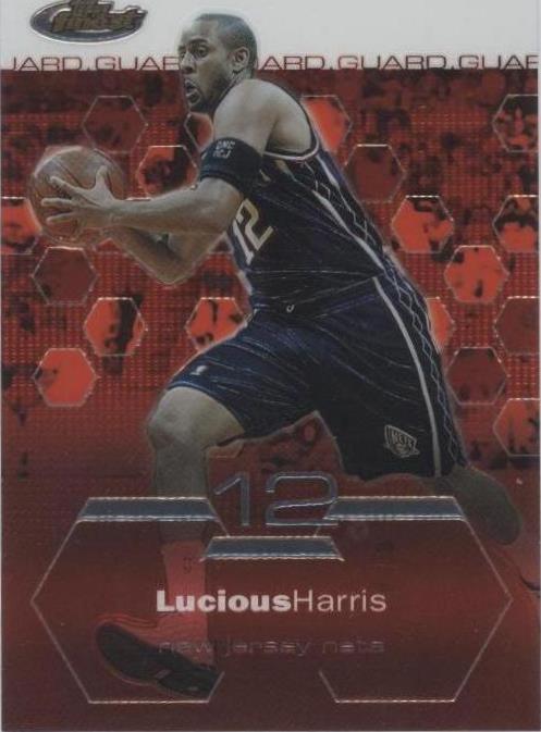 2002-03 Topps Finest - Lucious Harris #48