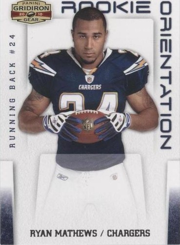 2010 Panini Gridiron Gear Ryan Mathews #31