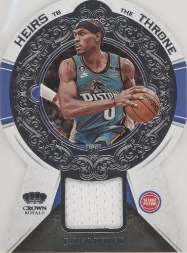 2022-23 Panini Crown Royale - Jalen Duren #HT-JDP