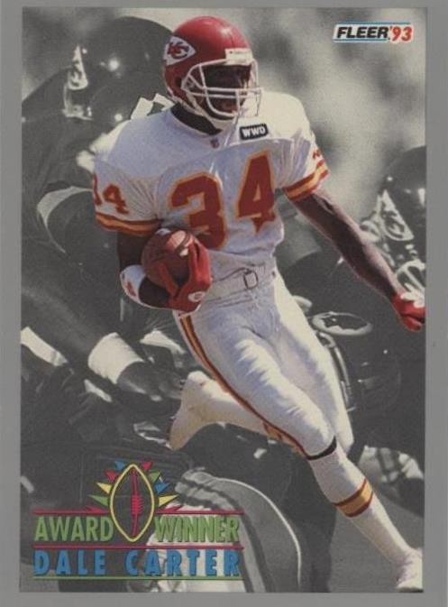 1993 Fleer Dale Carter #257
