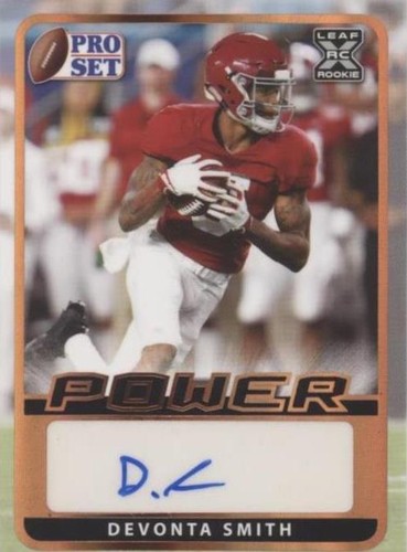 2021 Leaf Pro Set Power DeVonta Smith #BA-DS2