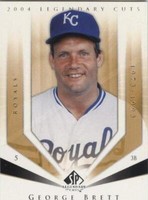 2004 SP Legendary Cuts - George Brett #43