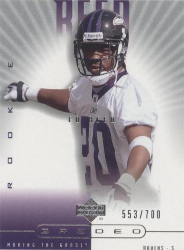 2002 Upper Deck Graded Ed Reed #143