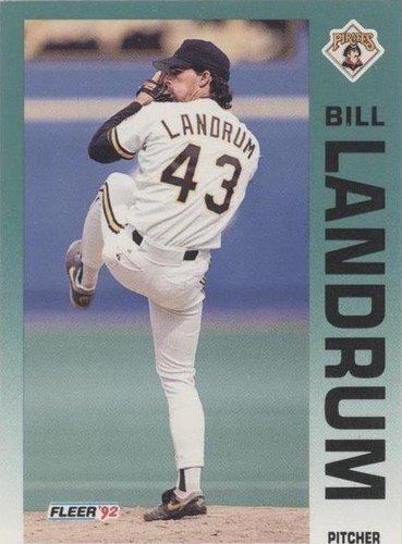 1992 Fleer - Bill Landrum #557