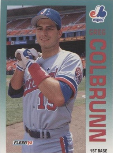 1992 Fleer Update - Greg Colbrunn #U-96