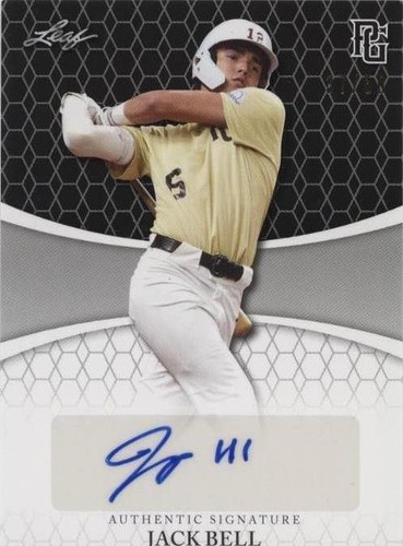 2022 Leaf Perfect Game National Showcase - Jack Bell #BA-JB2