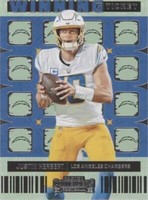 2022 Panini Contenders Justin Herbert #WT-JHE