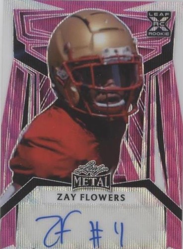 2023 Leaf Metal Zay Flowers #PA-ZF1