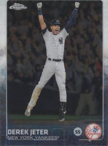 2015 Topps Chrome - Derek Jeter #1