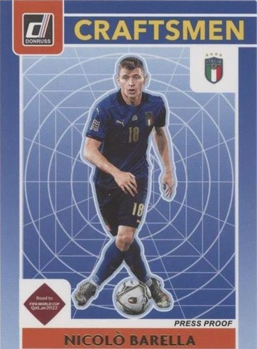 2021-22 Panini Donruss Road to Qatar Nicolo Barella #17