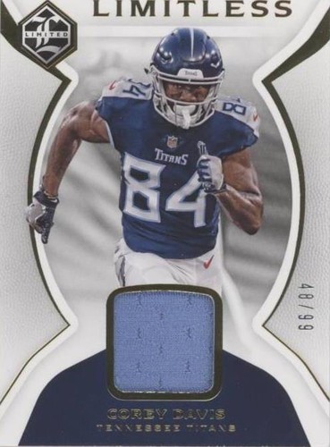 2018 Panini Limited Corey Davis #LM-CD