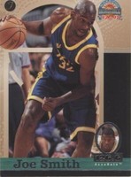 1997 Score Board Autographed Basketball - Joe Smith #31
