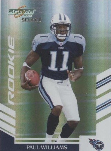 2007 Score Select Paul Williams #332