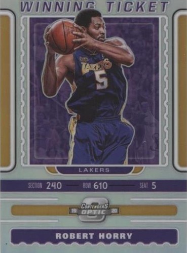 2019-20 Panini Contenders Optic - Robert Horry #3
