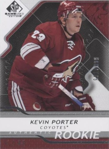 2008-09 SP Game Used Edition - Kevin Porter #164