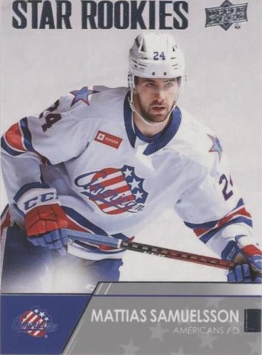 2021-22 Upper Deck AHL - Mattias Samuelsson #141