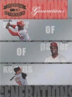 2004 Donruss Throwback Threads - Austin Kearns Dave Parker George Foster #G-14