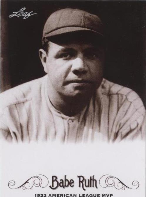 2016 Leaf Babe Ruth Collection - Babe Ruth #04