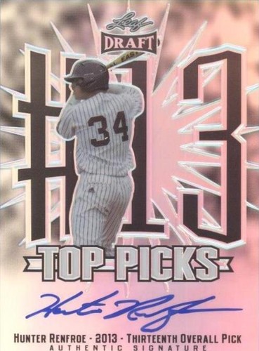 2013 Leaf Metal Draft - Hunter Renfroe #TP-HR1