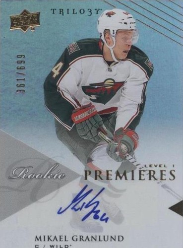 2013-14 Upper Deck Trilogy - Mikael Granlund #113