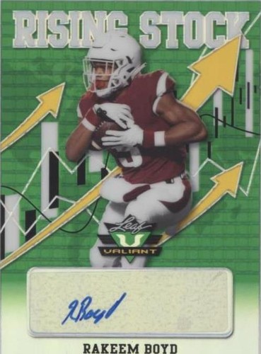 2021 Leaf Valiant Rakeem Boyd #RS-RB1