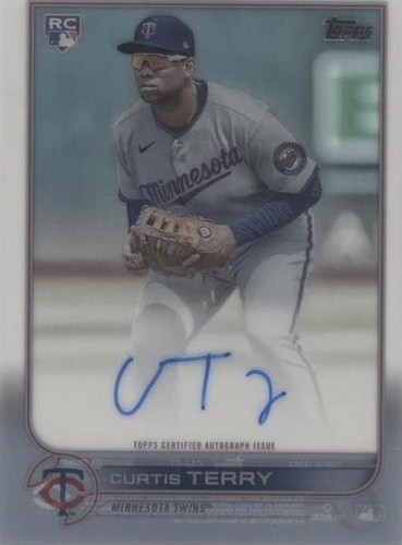 2022 Topps Clearly Authentic Autographs - Curtis Terry #CAA-CT
