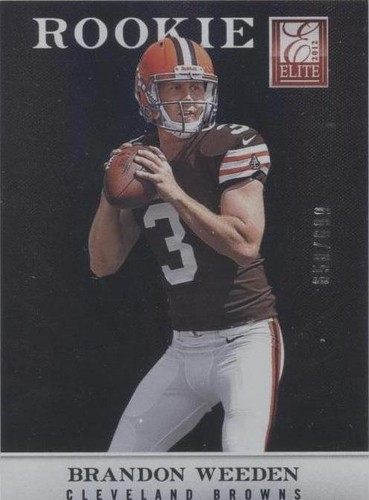 2012 Elite Brandon Weeden #141